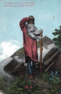 Rübezahl-Postkarte, ca. 1897