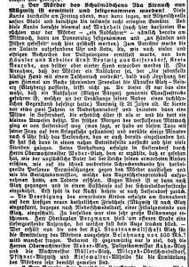 Zeitungsausschnitt Der Gebirgsbote Ausgabe 24. Juli 1906/Nr. 59/2. Bogen