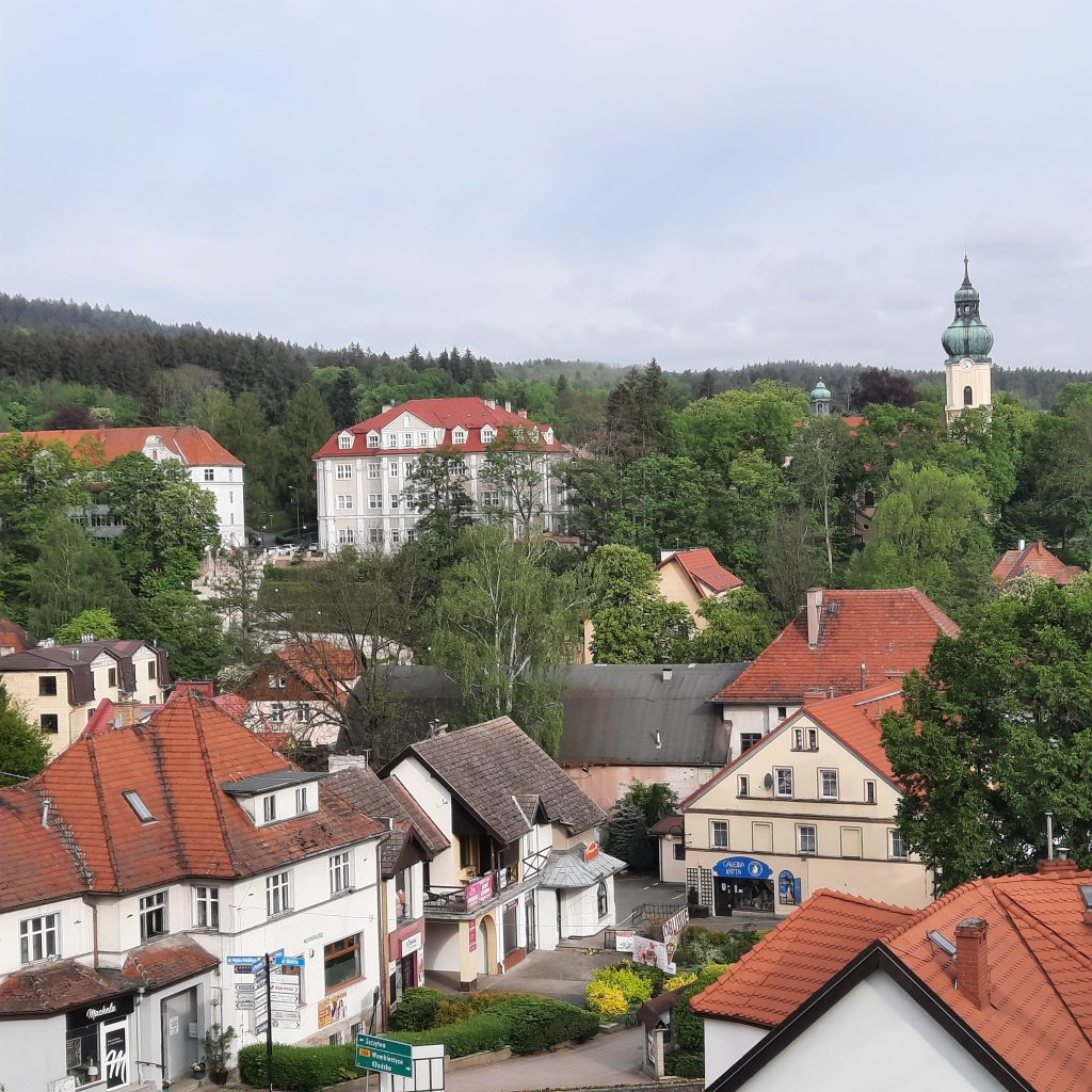 Blick auf den Ort Bad Altheide