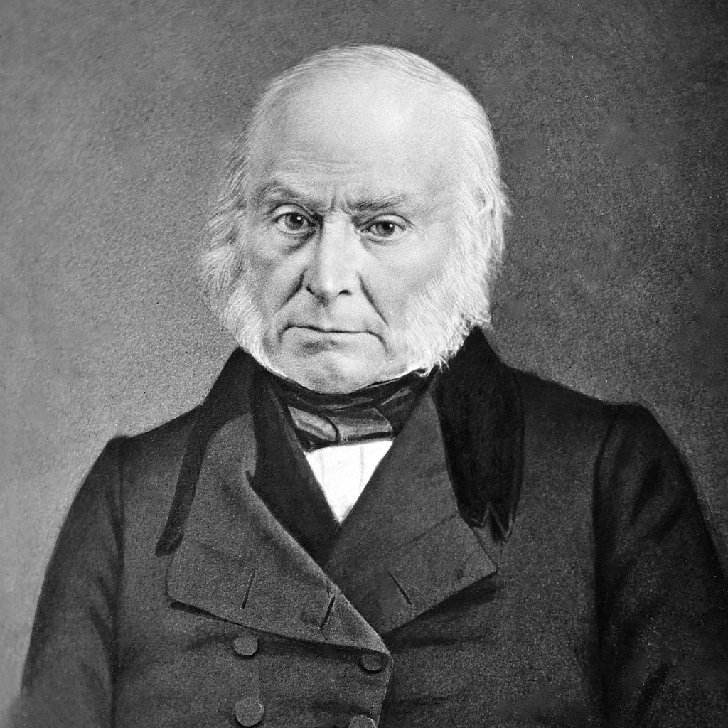 John Quincy Adams (1767 - 1848), der 6. Präsident der Vereinigten Staaten.