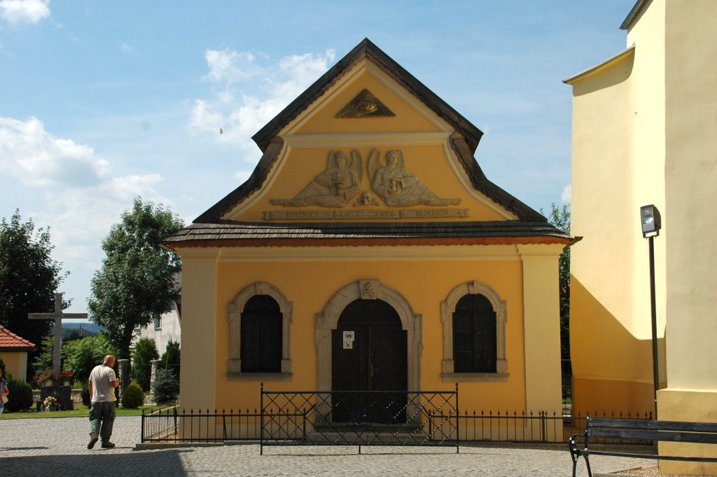 Kapelle neben der Kirche in Tscherbeney