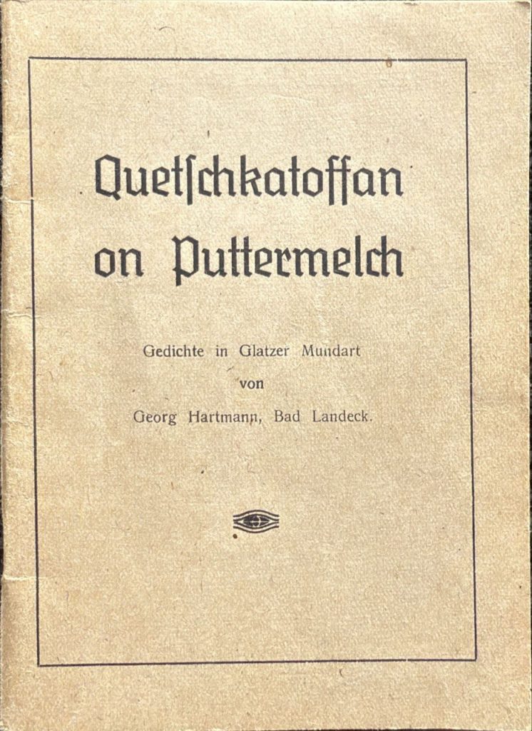 Titelblatt: Quetschkatoffan on Puttermelch