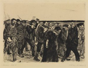 Käthe Kollwitz: Weberzug