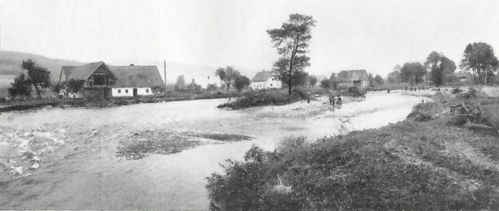 Blick flussaufwärts