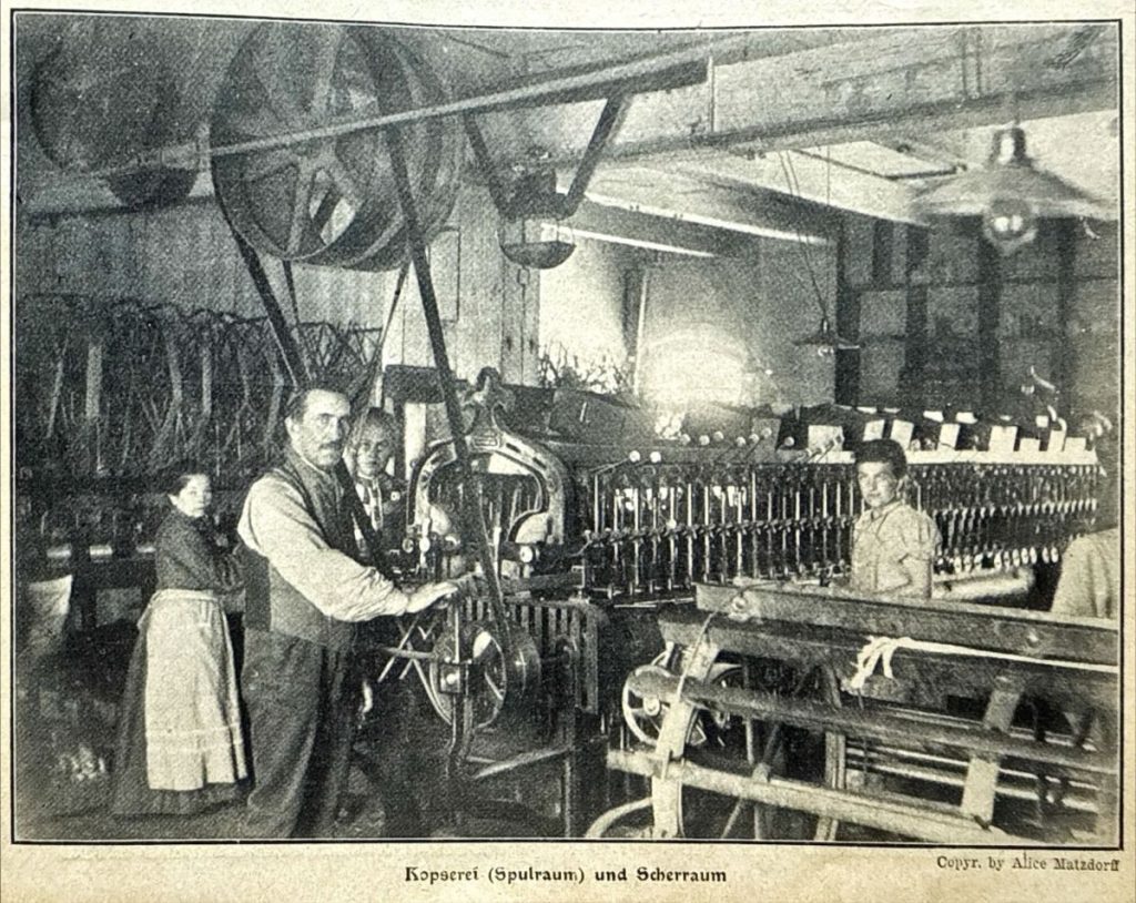 Kopserei und Scherraum