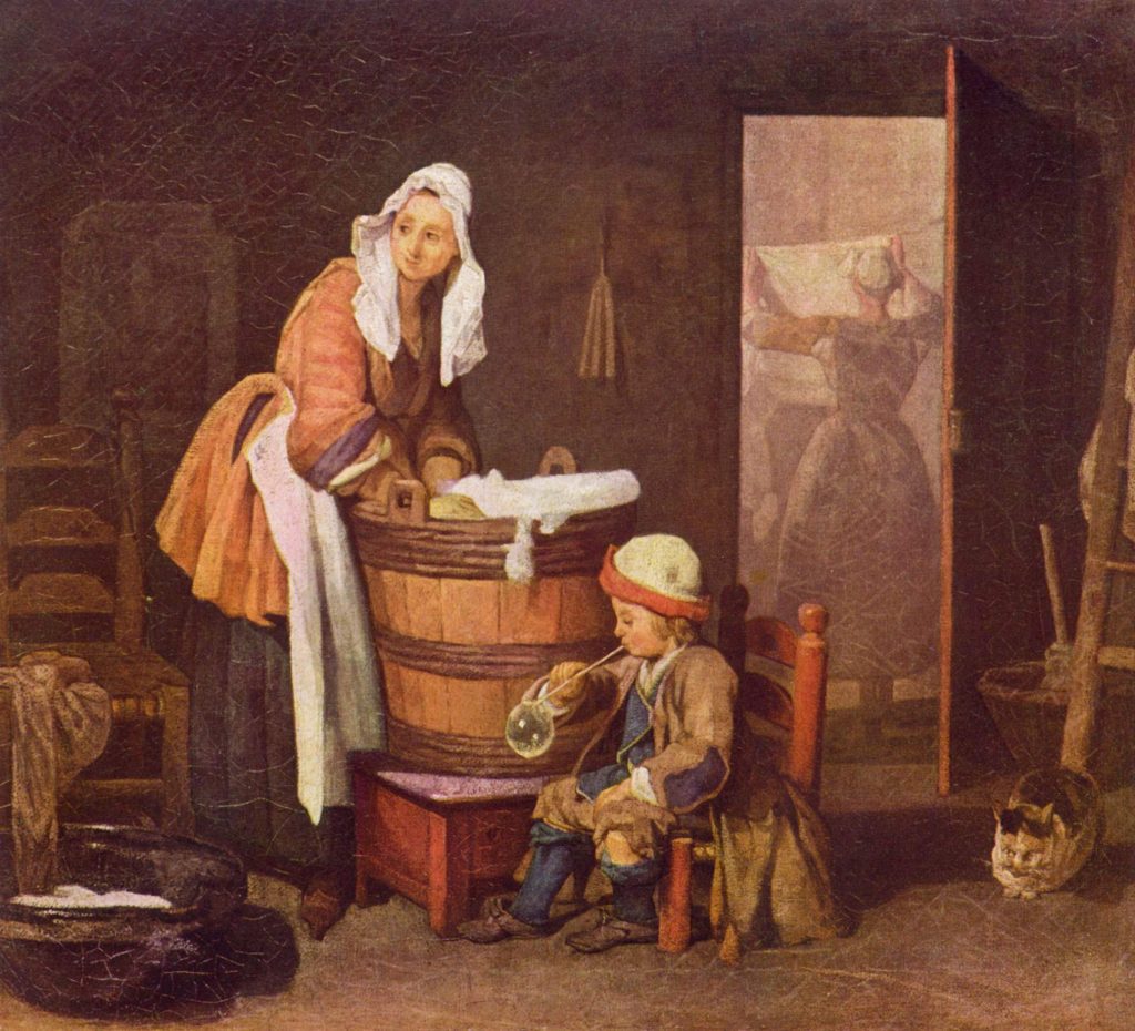 Die Wäscherin von Jean-Baptiste-Siméon Chardin https://commons.wikimedia.org/wiki/File:Jean-Baptiste_Sim%C3%A9on_Chardin_019.jpg#/media/File:Jean-Baptiste_Sim%C3%A9on_Chardin_019.jpg