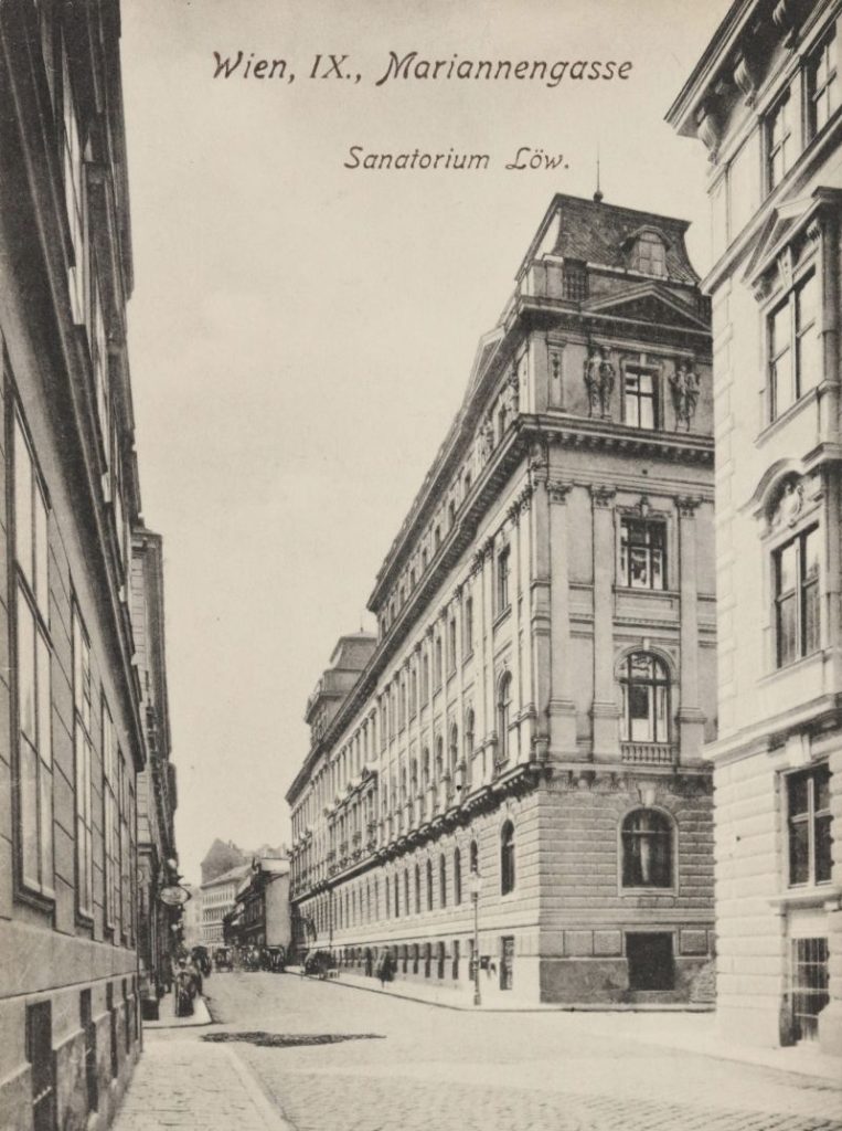 Sanatorium Löw in Wien um 1906