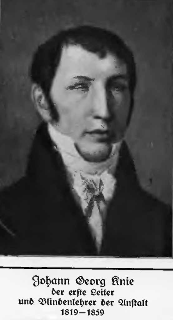 Portrait von Johann Georg Knie